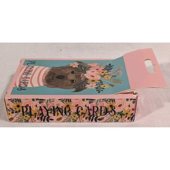 Mia Charro Cards Dog Playing Yorkie Deck Yorkshire Terrier Flower Crown Game Pup - Picture 7 of 12